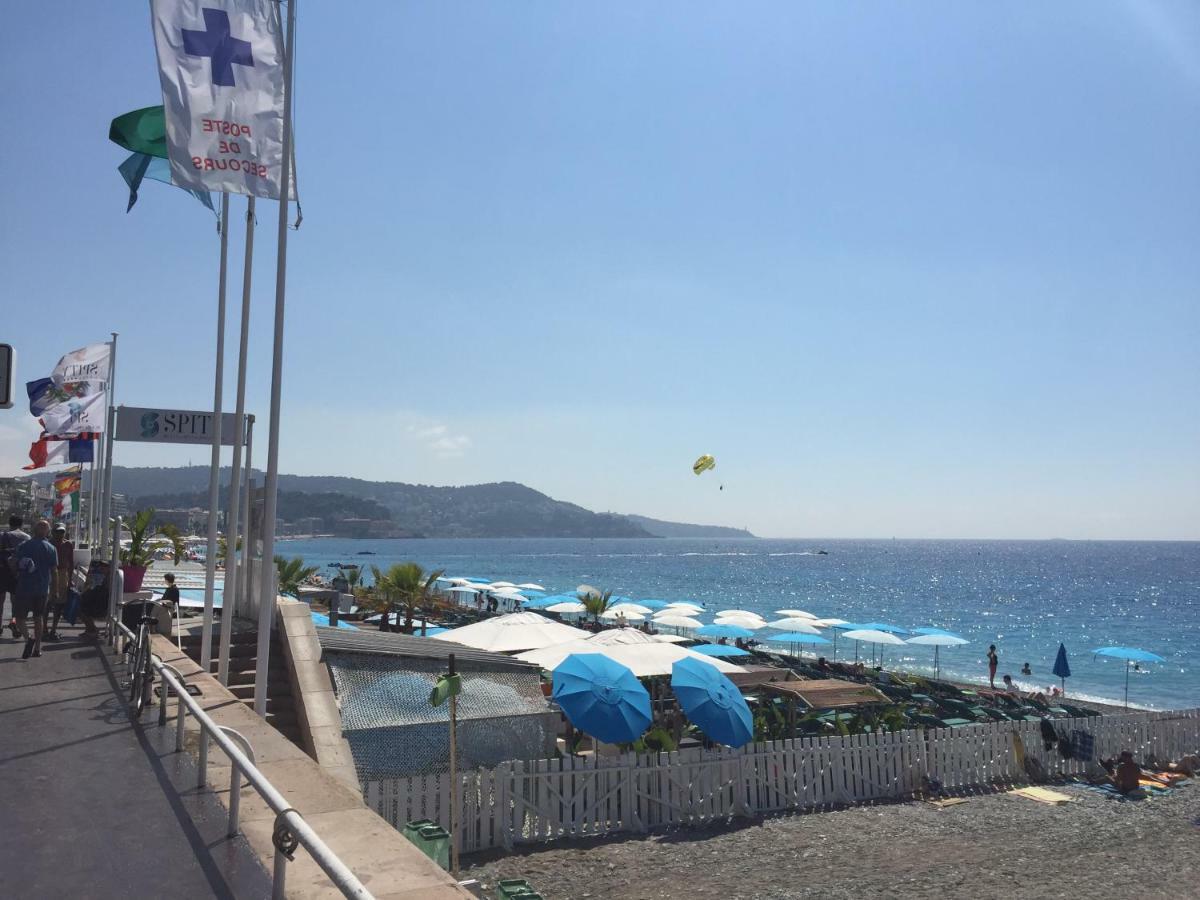 Beachfront apartment Promenade Des Anglais Nice Extérieur photo
