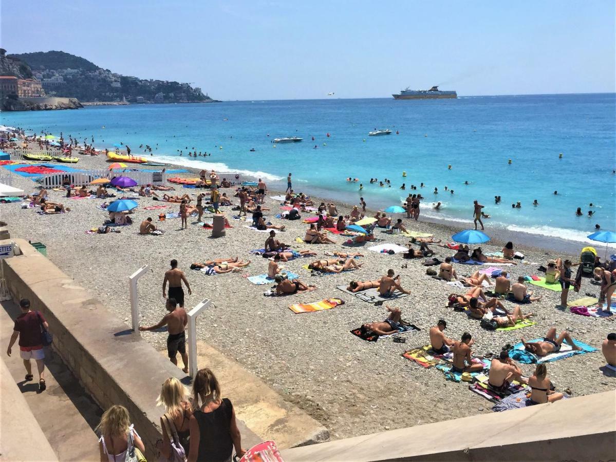 Beachfront apartment Promenade Des Anglais Nice Extérieur photo